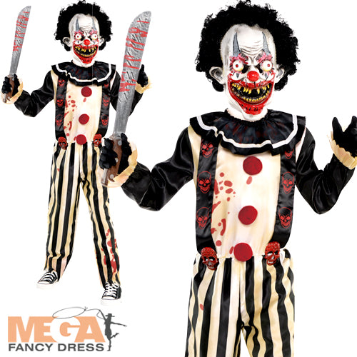 Slasher Clown Boys Costume