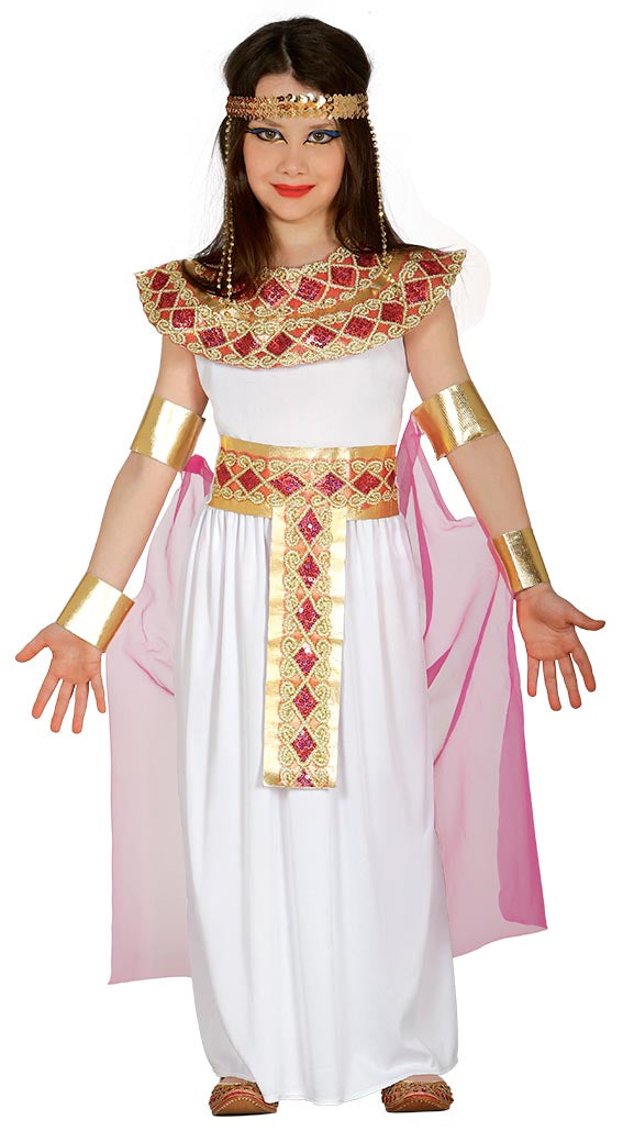 Girls Egyptian Woman Costume 5-6 Years