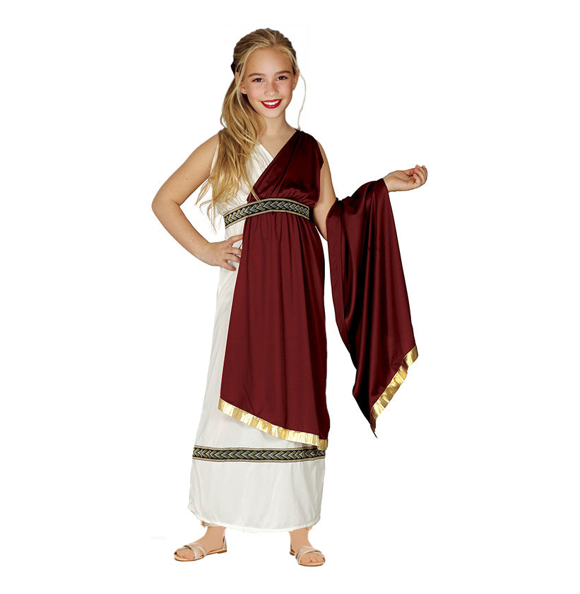 Girls Roman Woman Costume