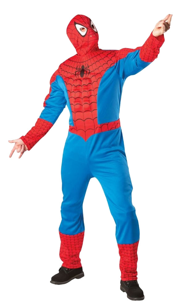 Men's Spiderman Comic Book Superhero Costume