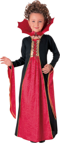 Girls Gothic Vampiress Costume