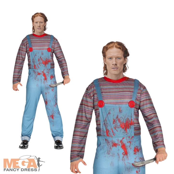 Mens Chucky Inspired Fancy Dress Costume