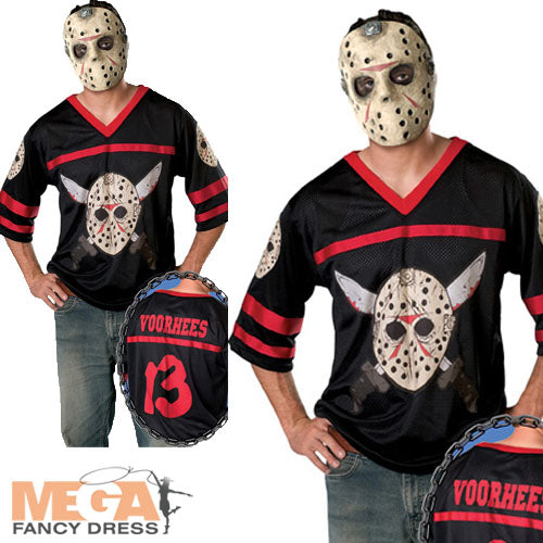 Friday the 13th Jason Hockey Jersey & Mask set