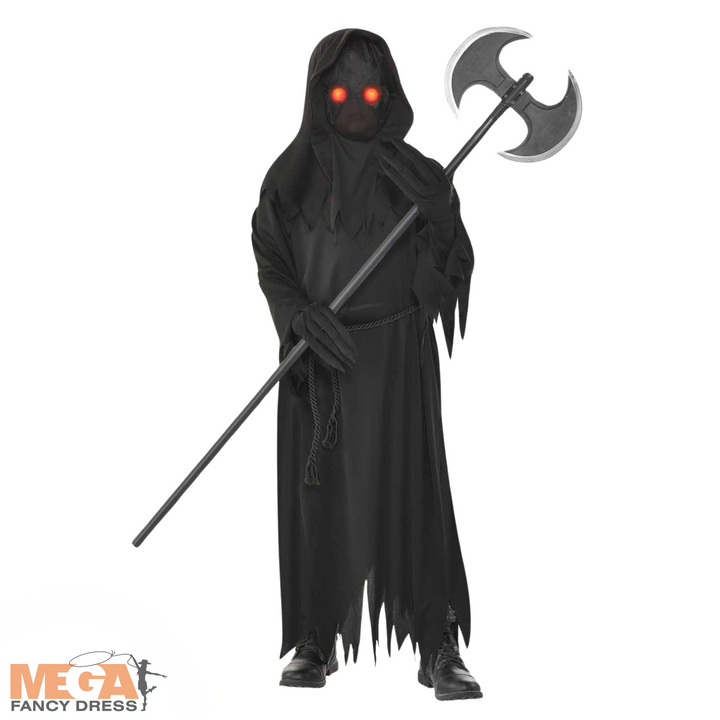 Kids Glaring Reaper Halloween Costume Outfit