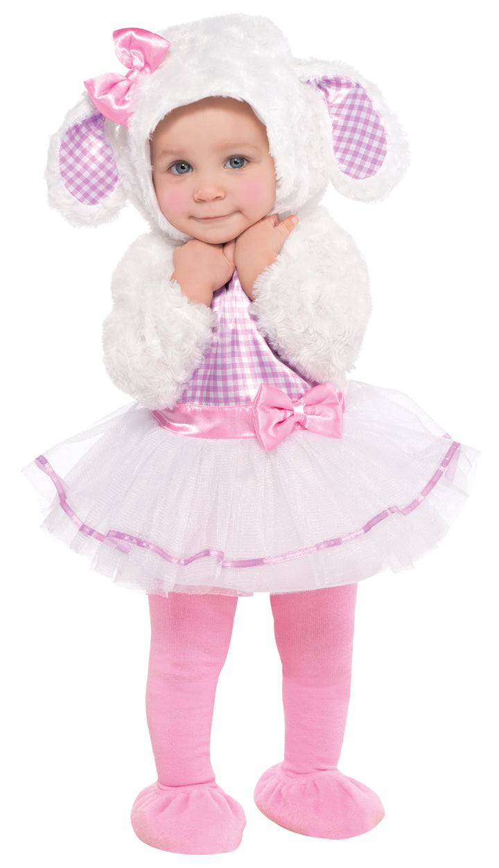 Toddlers Little Lamb Animal Nursery Rhyme Costume