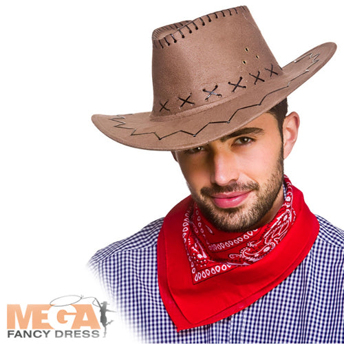 Red Cowboy Bandana