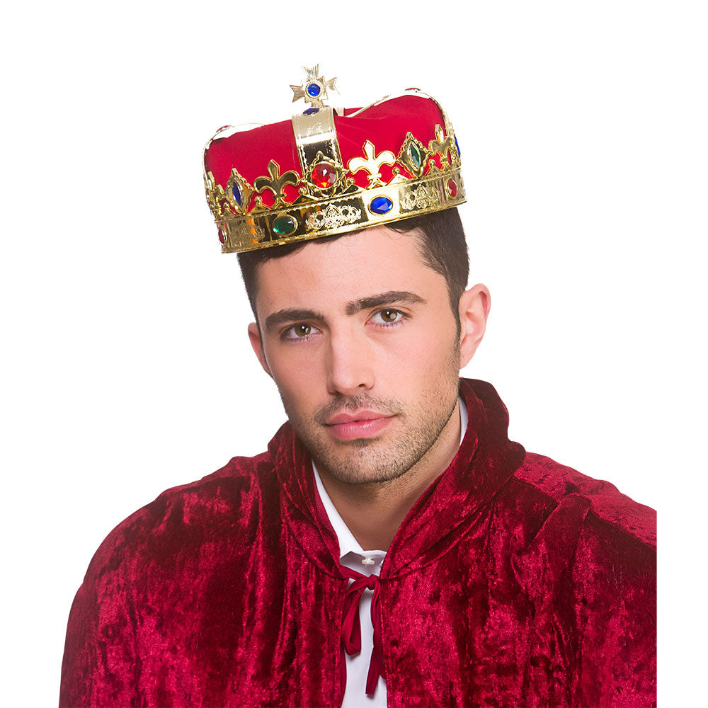 Deluxe Royal Coronation Crown Regal Costume Accessory