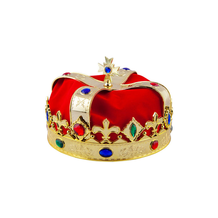 Deluxe Royal Coronation Crown Regal Costume Accessory