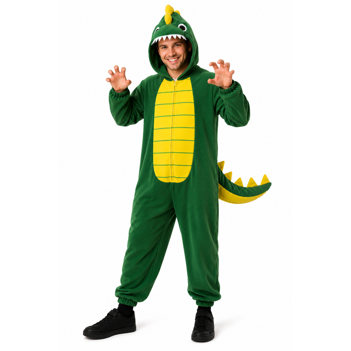 Adults Dinosaur Funny Halloween Unisex Costume for Men and Women