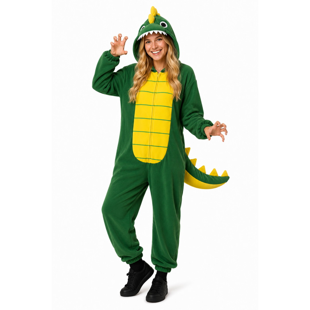 Adults Dinosaur Funny Halloween Unisex Costume for Men and Women