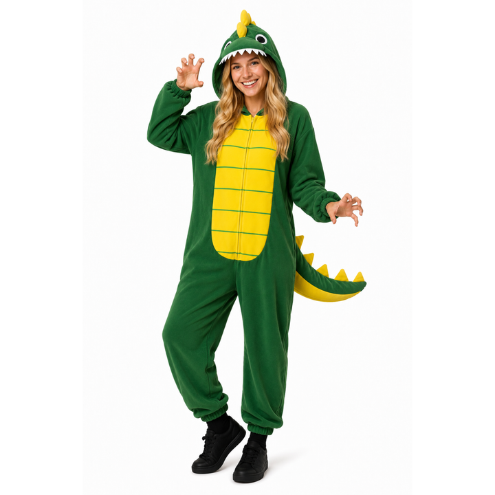 Adults Dinosaur Funny Halloween Unisex Costume for Men and Women