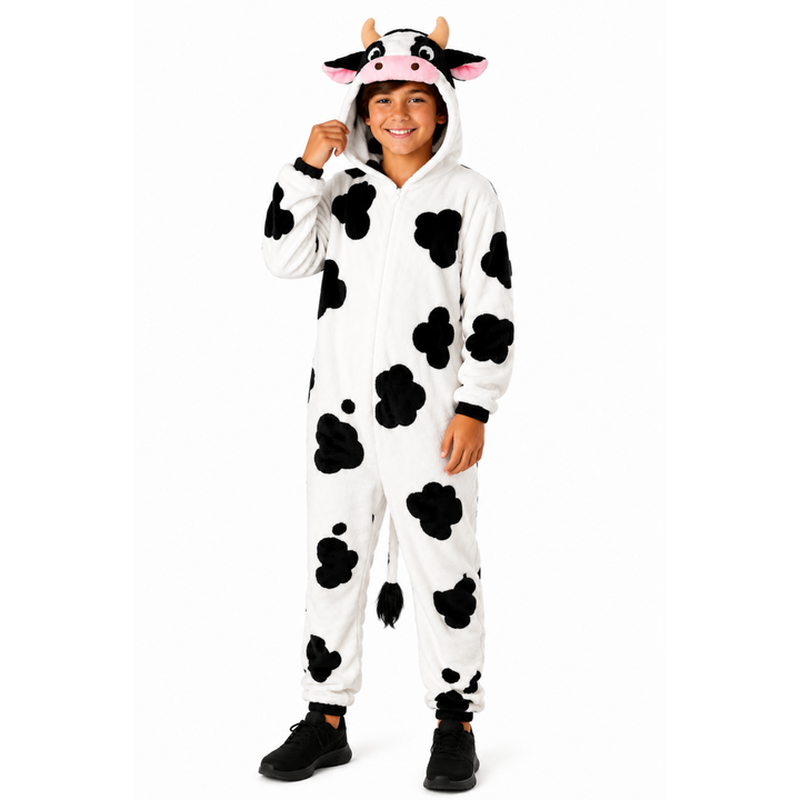 Kids Cow Boys Girls Animal Fancy Dress Costume