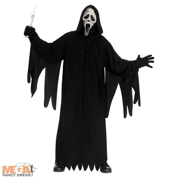 Premium Aged Scream GhostFace Licensed Halloween Costume