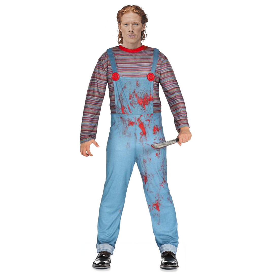 Mens Chucky Inspired Fancy Dress Costume