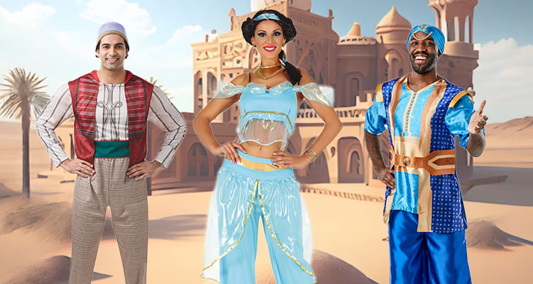 Jasmine aladdin fancy dress best sale