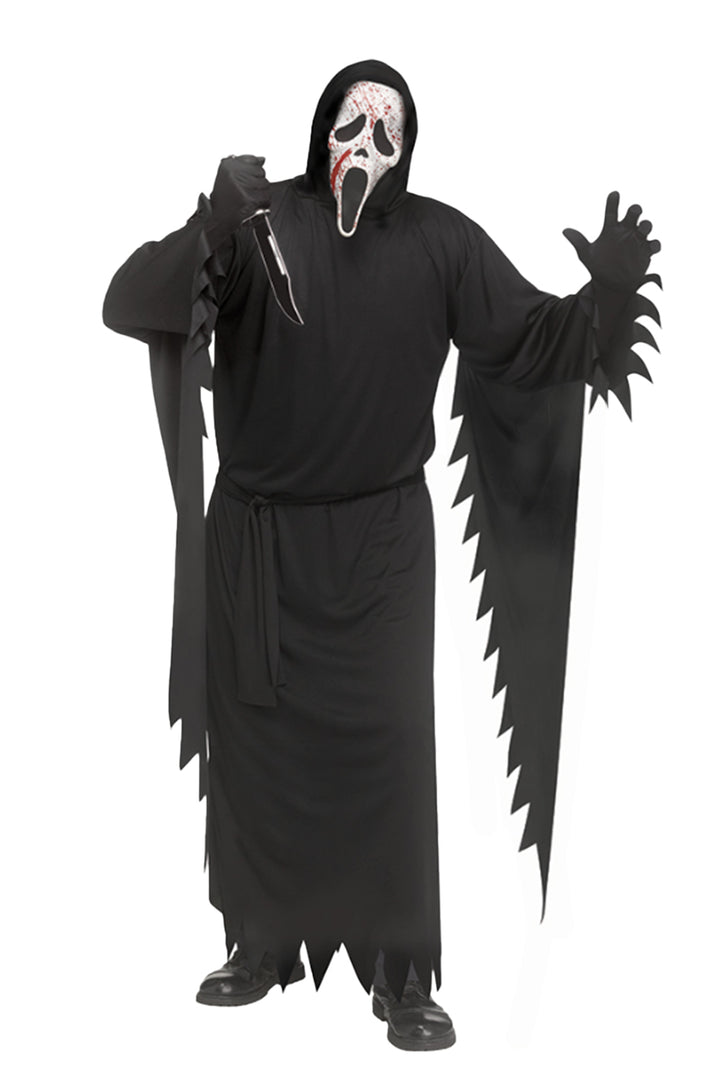 Licensed Blood Splatter Mens GhostFace Scream Halloween Costume