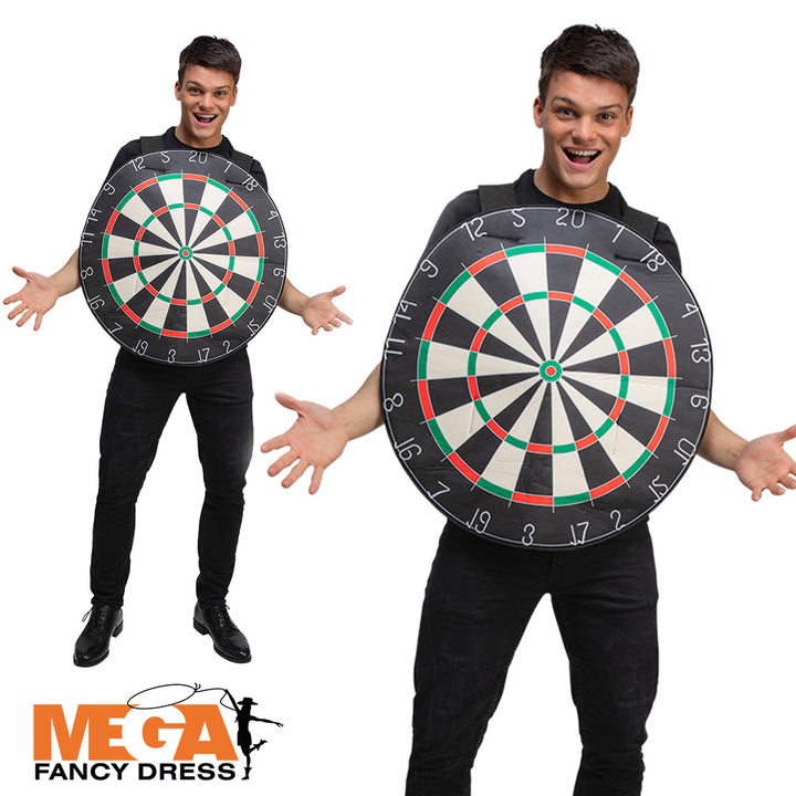 Dart Board Adult Fancy Dress Costume
