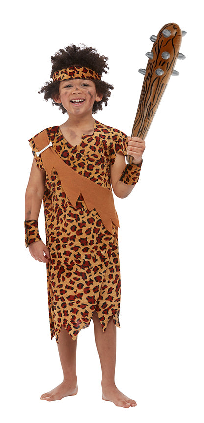Cave Boy Costume + Inflatable Club