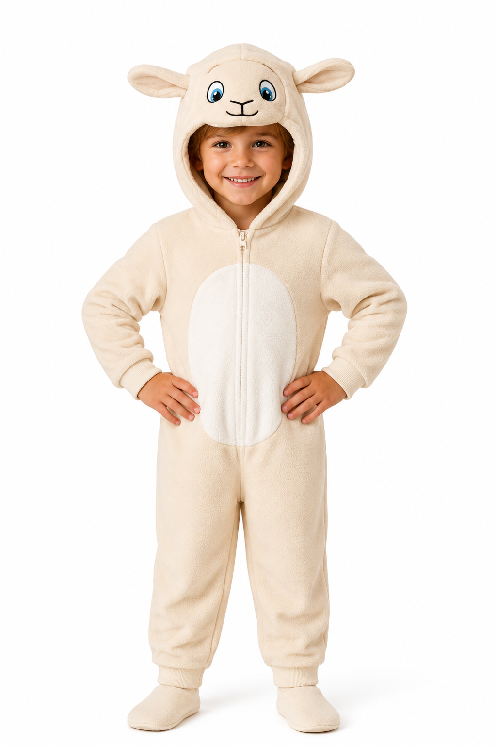 Kids Lamb Christmas Nativity Animal Costume