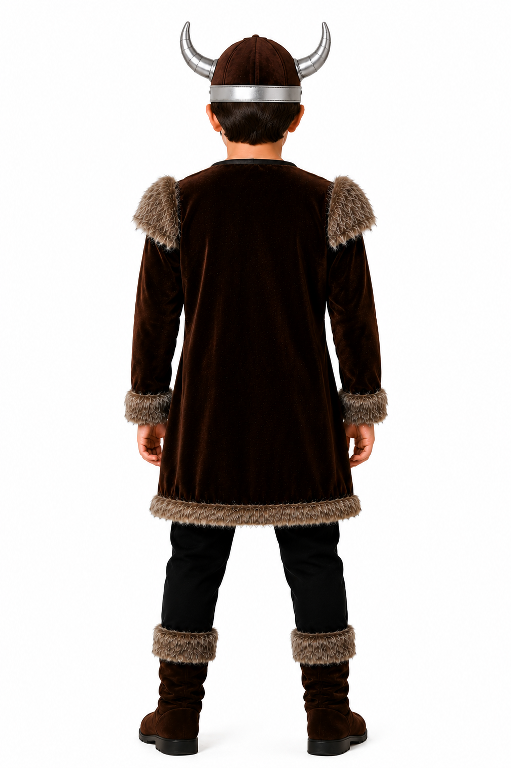 Boys Deluxe Viking Warrior Fancy Dress Costume