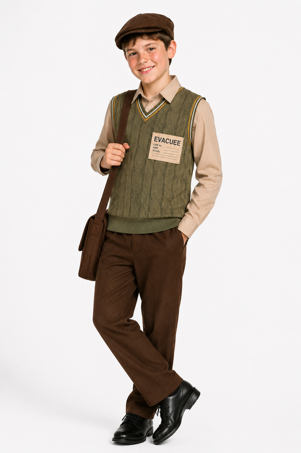 Boys Evacuee Fancy Dress Book Day Costume