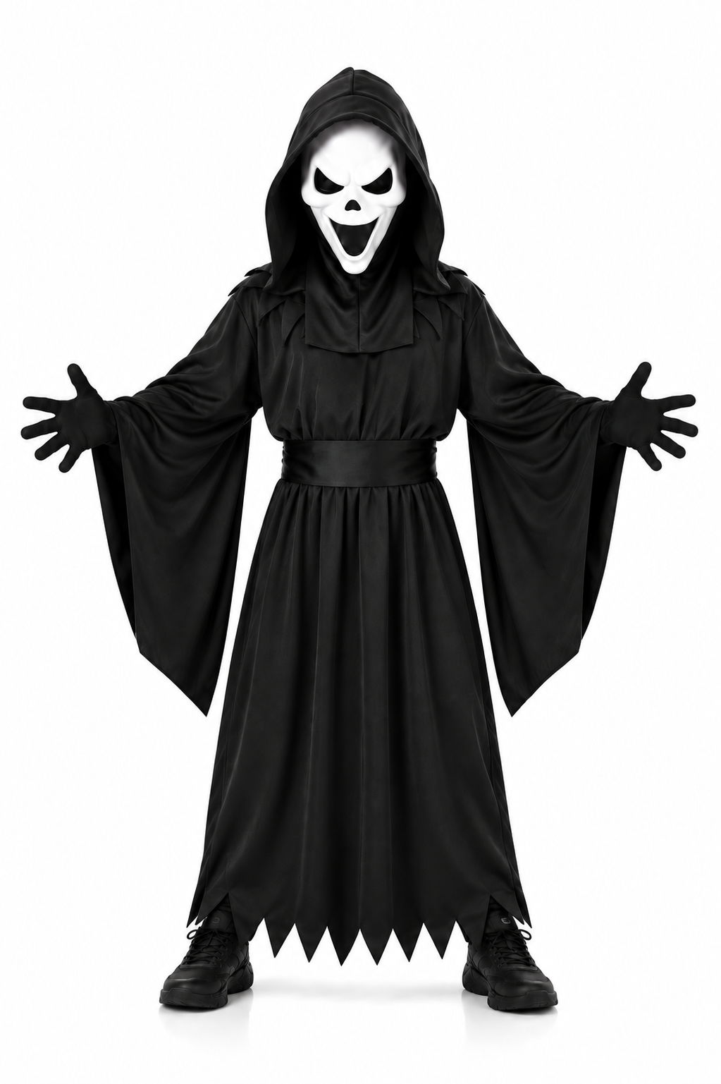 Boys Howling Reaper Halloween Fancy Dress Costume