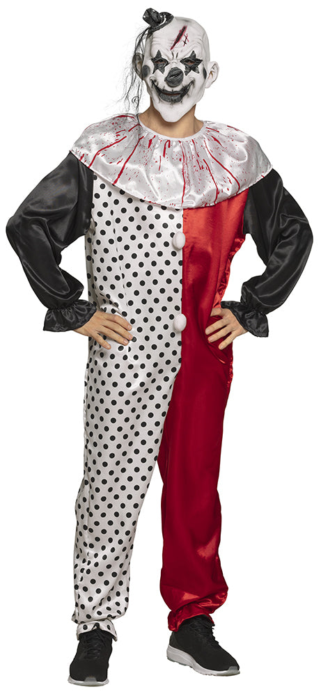 Mens Psycho Clown Costume