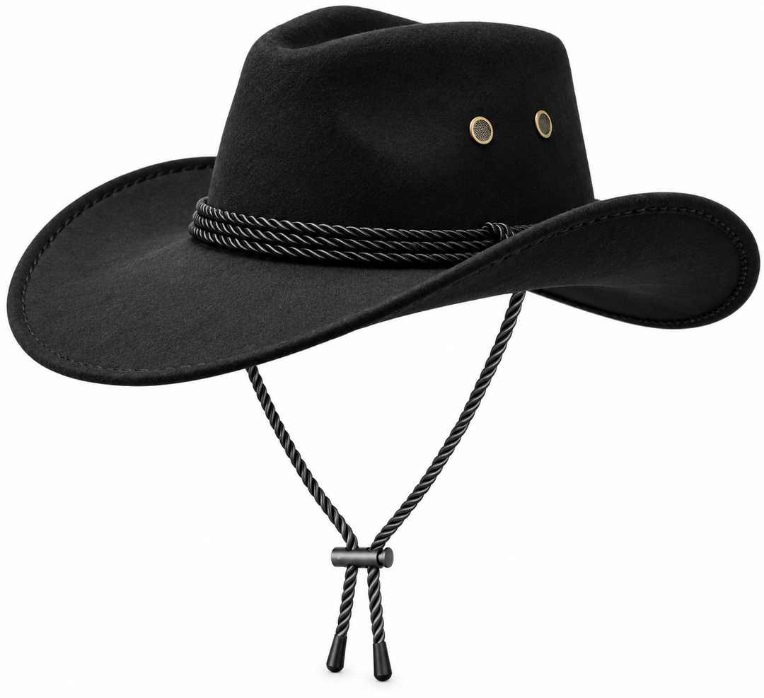 Adults Cowboy Hats 3 Pack Bundlle