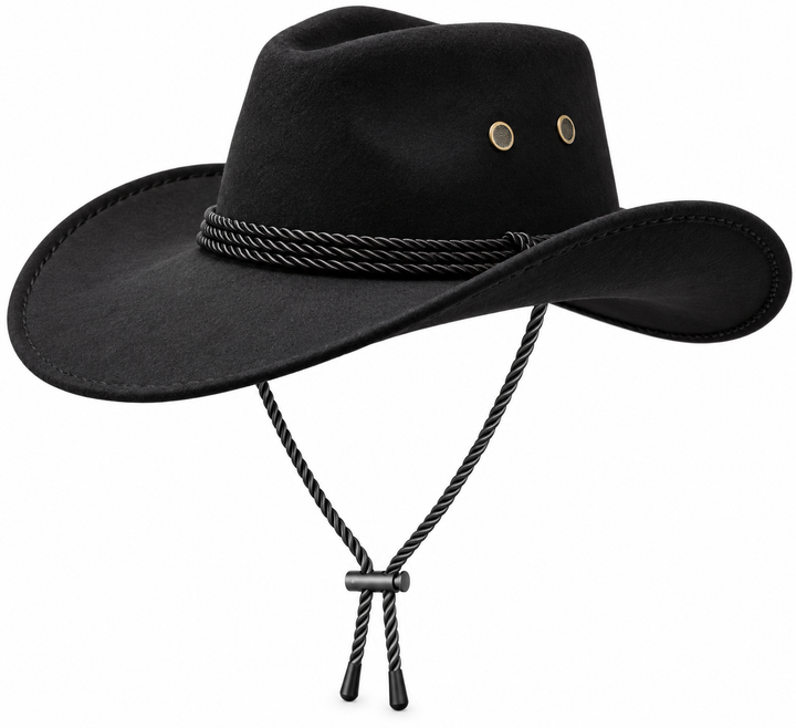 Adults Cowboy Hats 3 Pack Bundlle