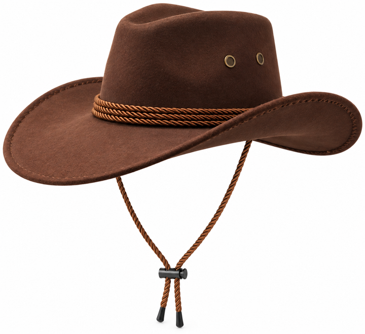 Adults Cowboy Hats 3 Pack Bundlle