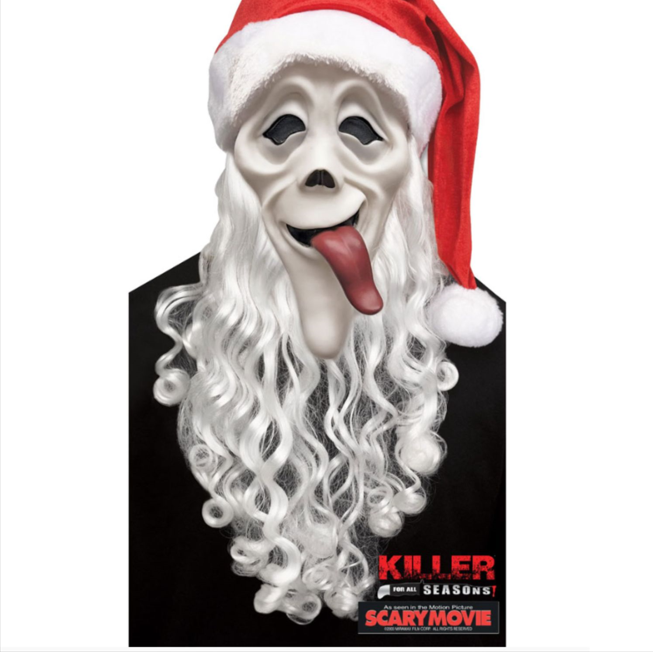 GhostFace Scream Waas-Up Santa Mask