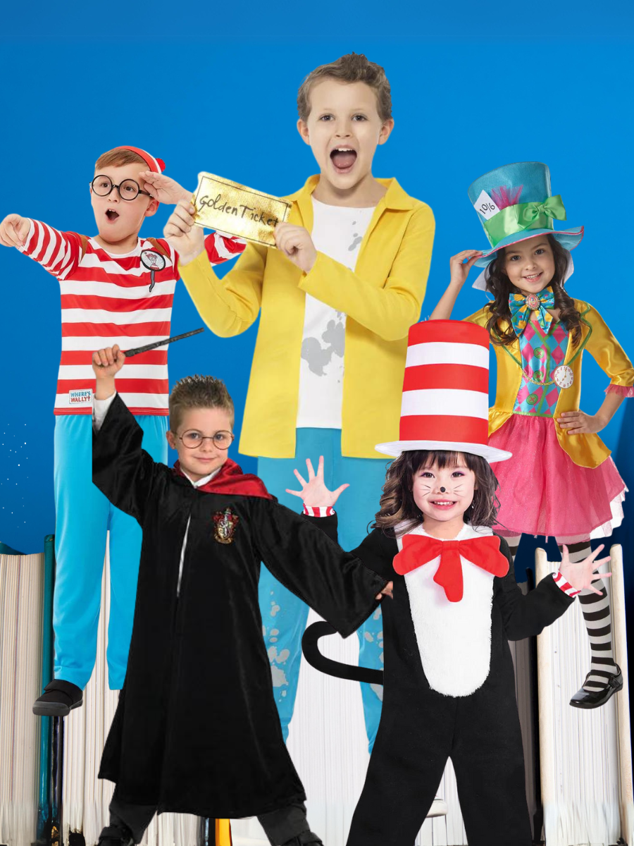 Shop World Book Day Character Costumes Ideas 2025 Mega Fancy Dress