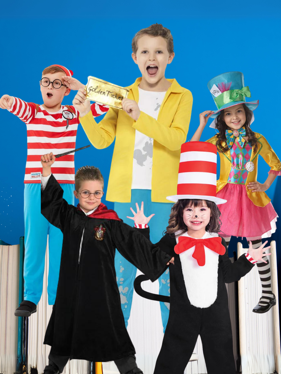 Shop World Book Day Character Costumes Ideas 2024 Mega Fancy Dress