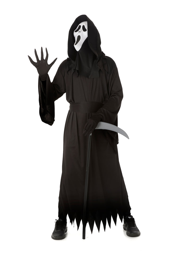 Mens Howling Reaper Halloween Fancy Dress Costume