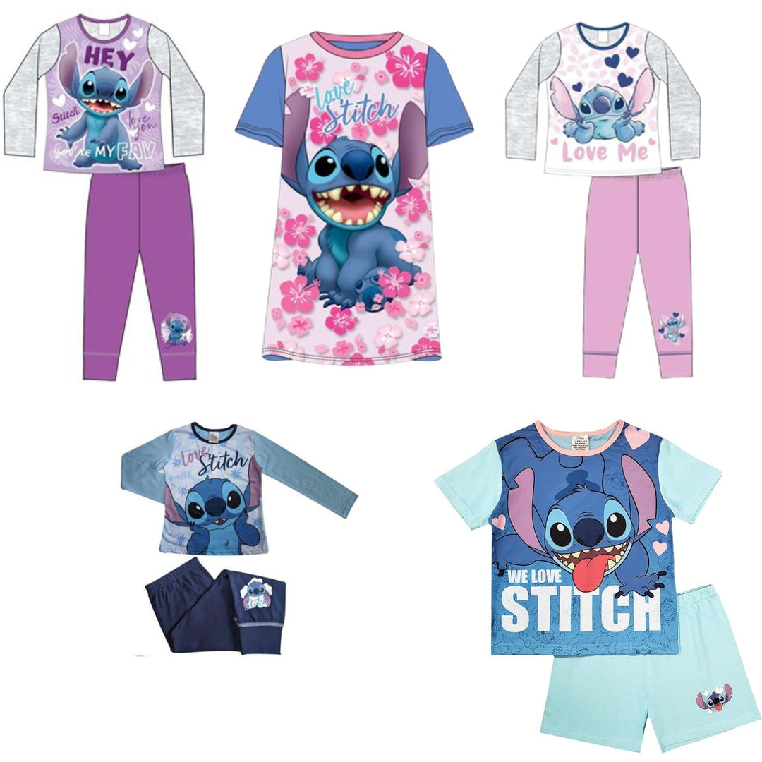 Girls Disney Stitch Pyjamas