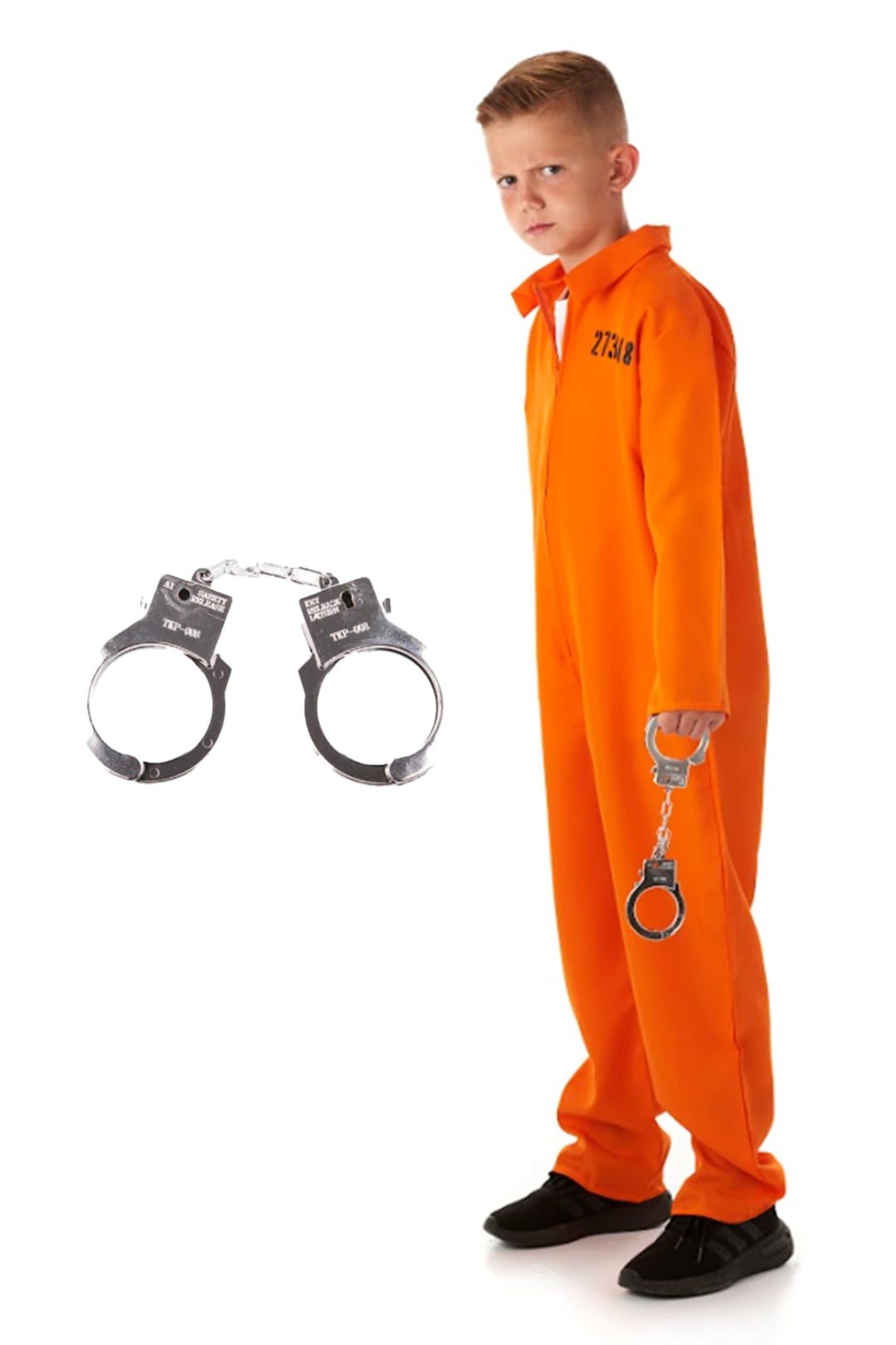 Kids Prisoner Halloween Fancy Dress Costumes