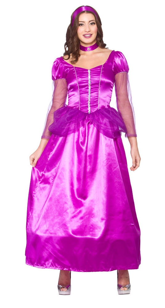 Ladies Sweet Princess Story Book Fairy Tale Fancy Dress Costume