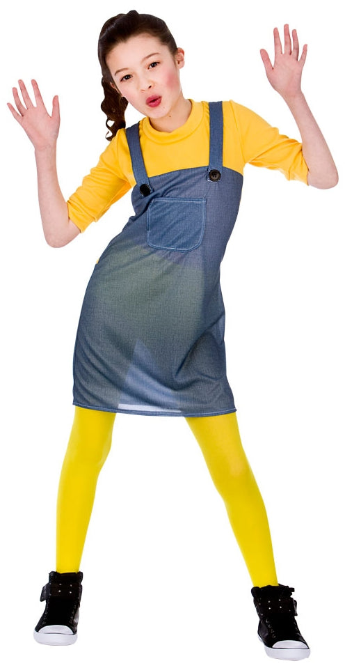 Girls Mischievous Worker Minion Despicable Me Costume