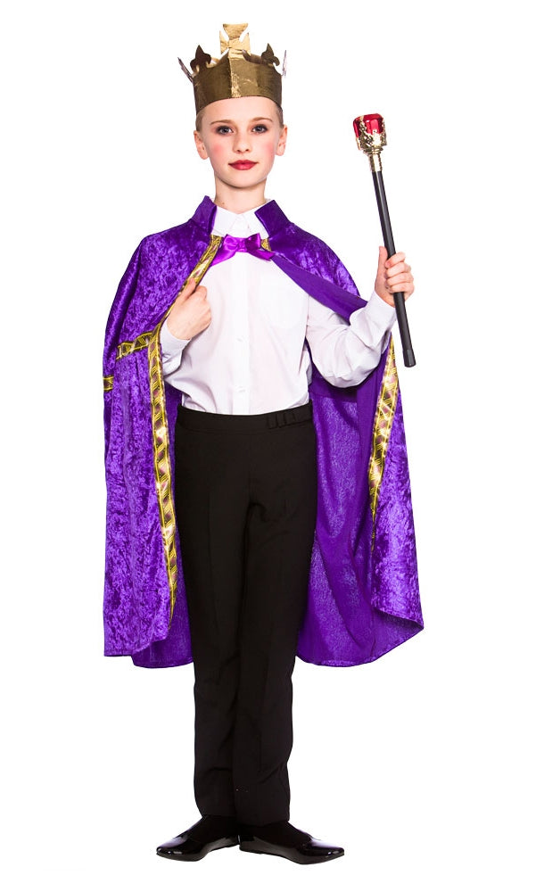 Deluxe Robe & Crown - Purple