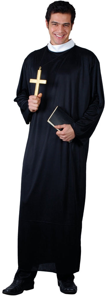 Mens Father Priest Minster Vicar Religious Costume