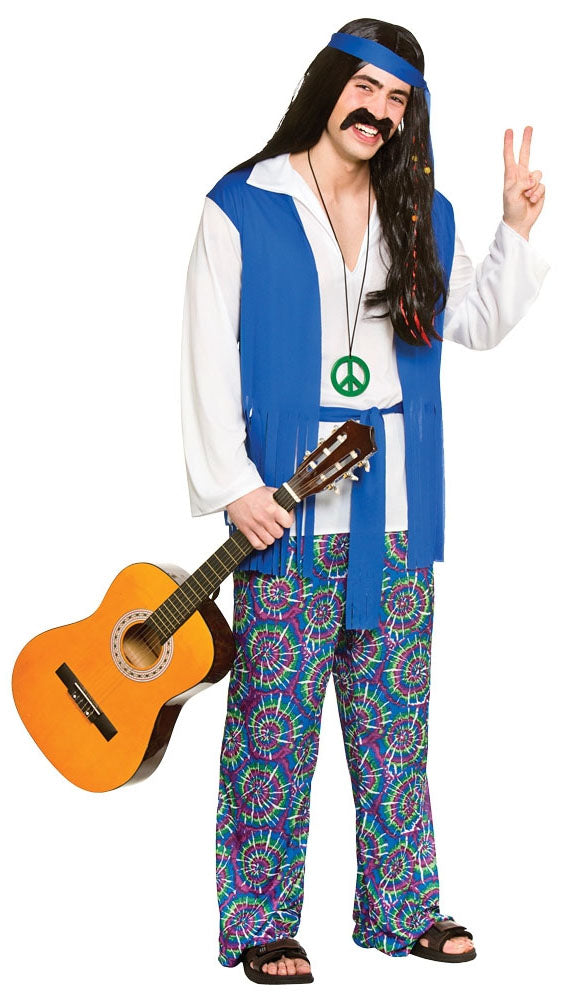 Men's Groovy Hippie 60s 70s Costume