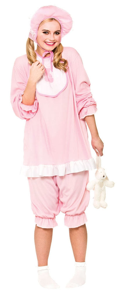 Adults Pink Cry Baby Fun Novelty Fancy Dress Costume