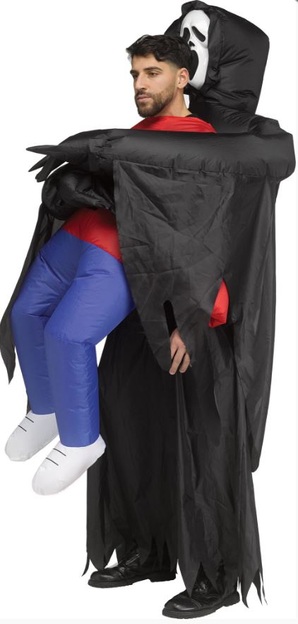 Licensed GhostFace Scream Inflatable Carry Me Novelty Costume – Mega ...