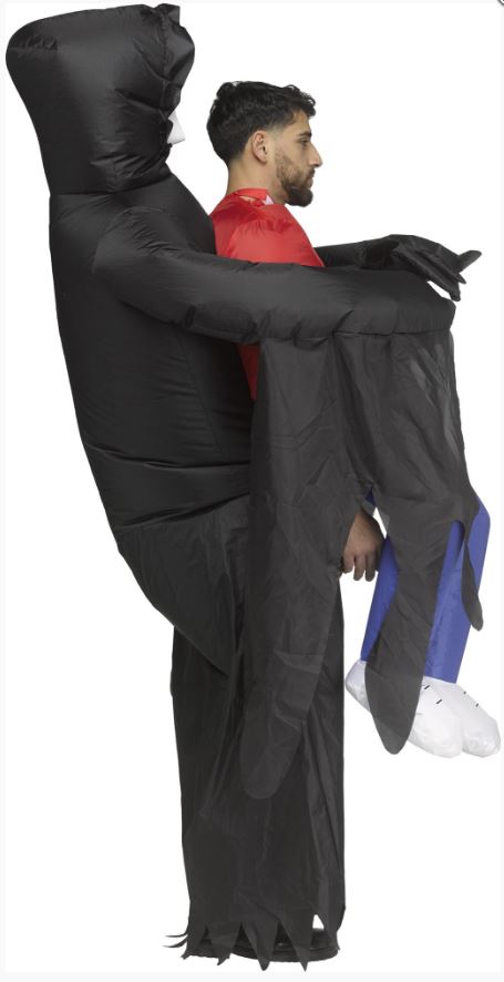 Licensed GhostFace Scream Inflatable Carry Me Novelty Costume