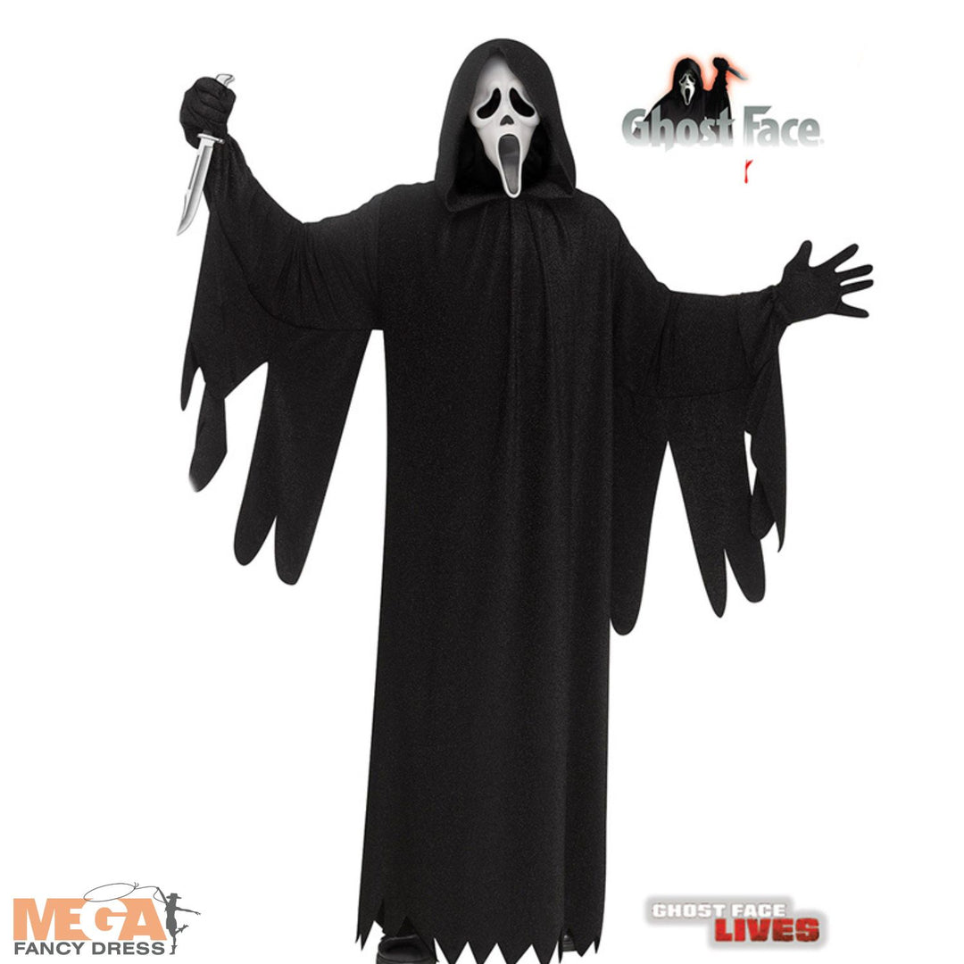 Licensed 25th Anniversary GhostFace Scream Adults Costume