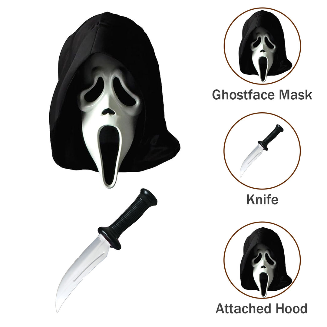 Scream Mask & Horror Knife