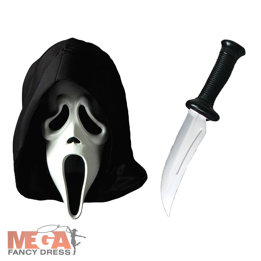 Scream Mask & Horror Knife