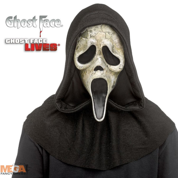 GhostFace Deluxe Scream Halloween Horror Mask