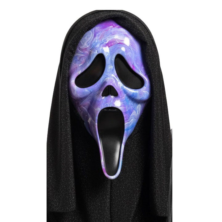GhostFace Scream Marbled Mask Purple