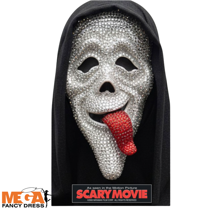 GhostFace Scream Waass-Up Bling Mask